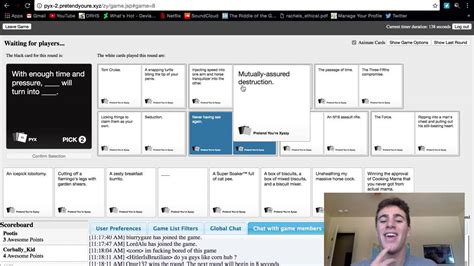 cards against humanity online|Pretend You're Xyzzy.